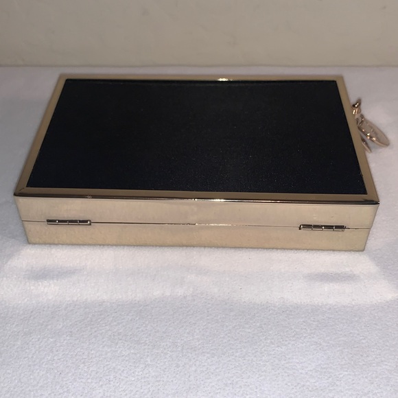 GIORGIO ARMANI BRAND NEW GORGEOUS STEEL BOX WITH PINK LINING AND PROTECTIVE BAG - Picture 6 of 15